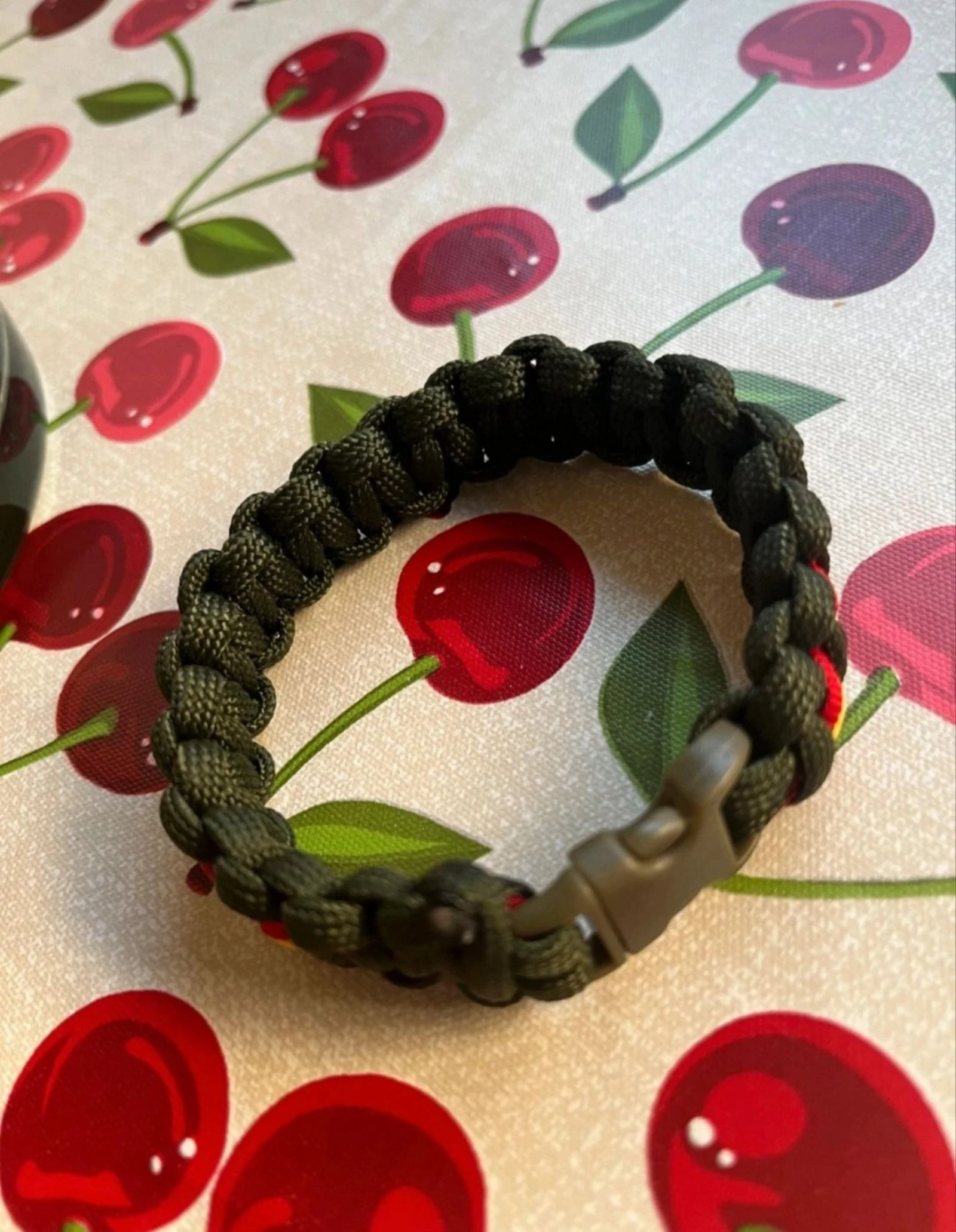 Spain flag and Virgin of the Pillar green bracelet – photo 3